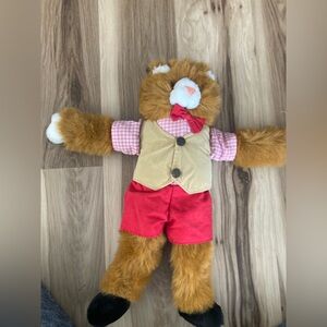 Shilla vintage orange cat plush no strings